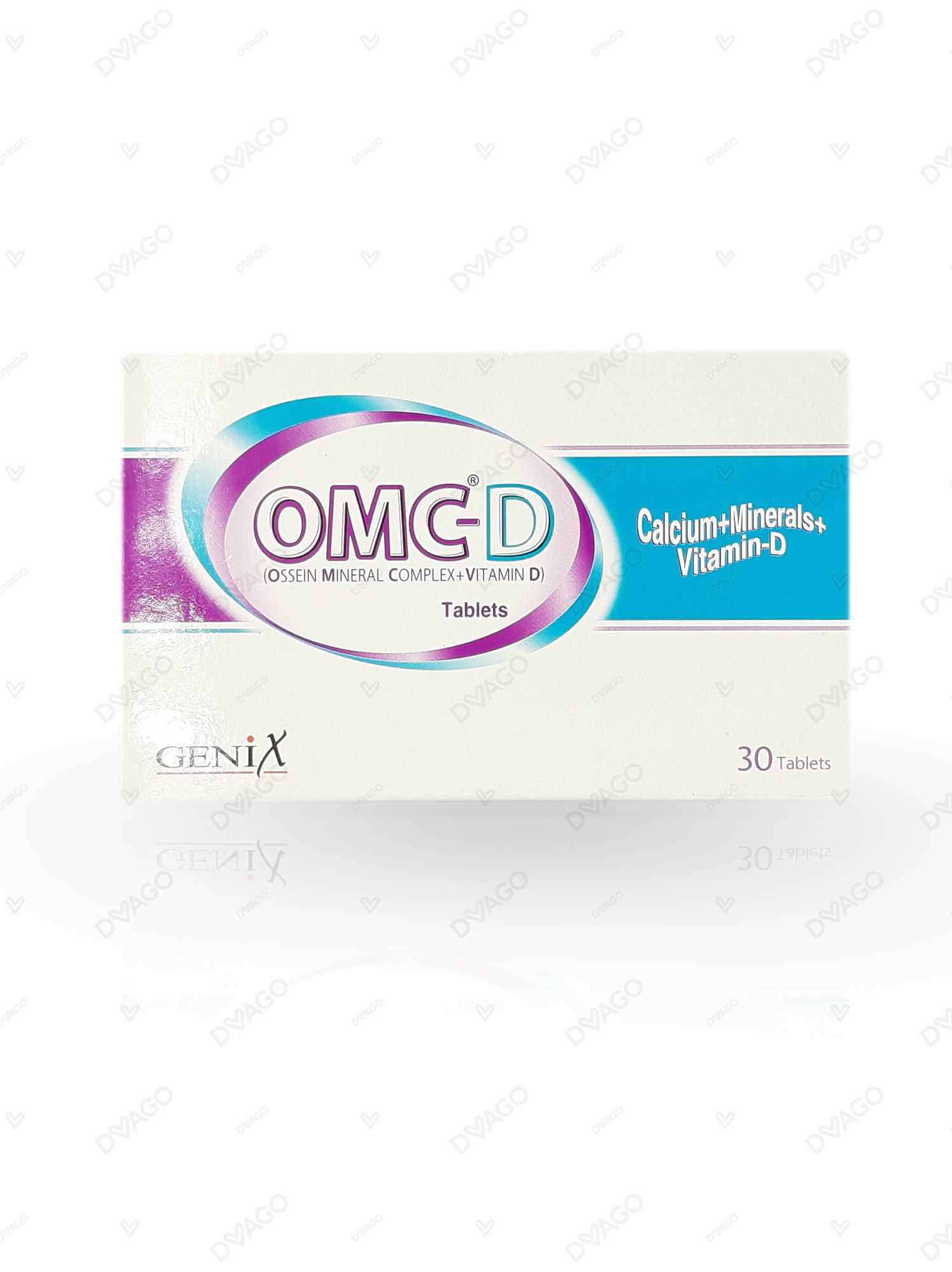 omc d tablets 830mg/400iu