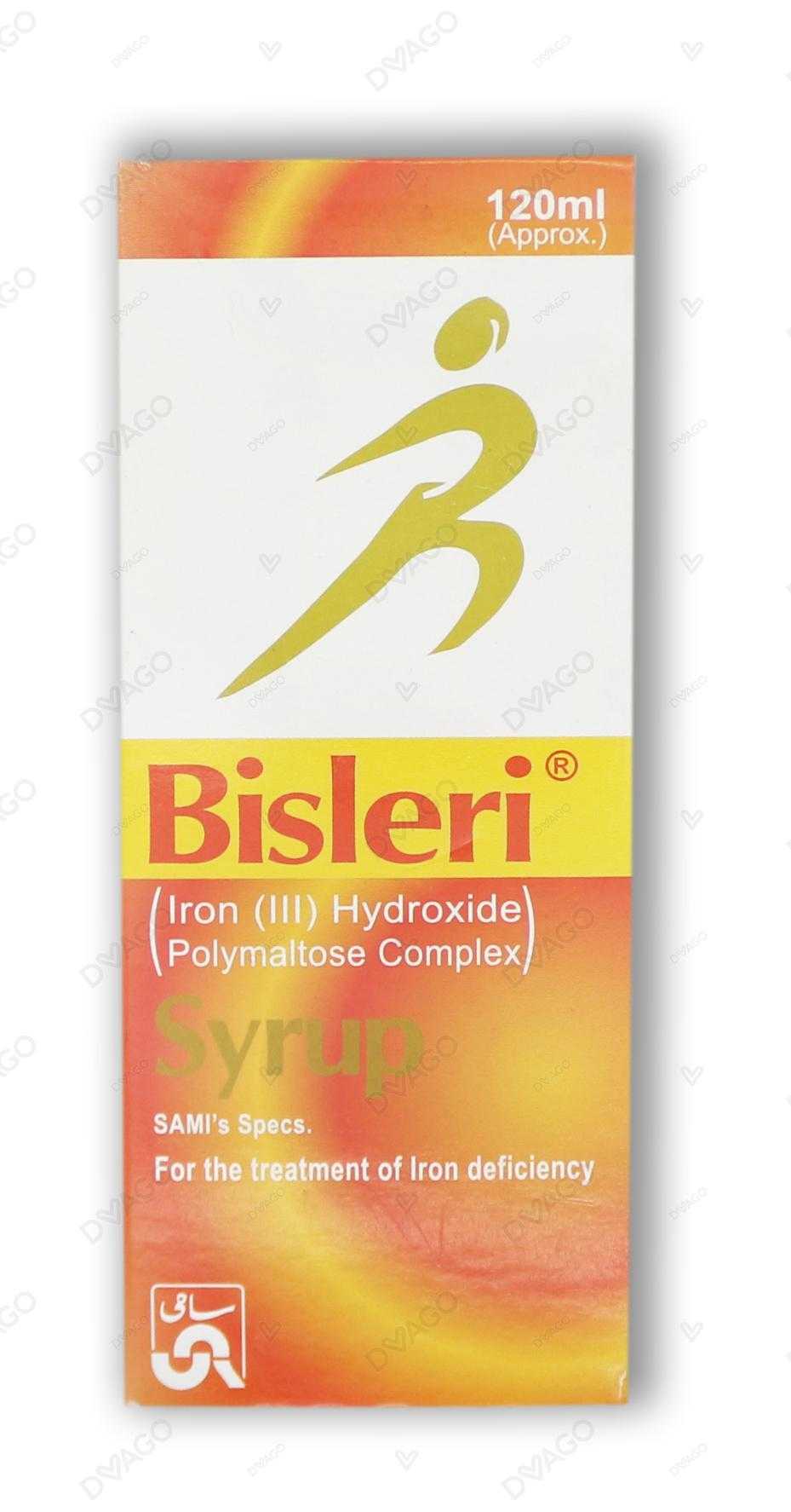 bisleri 120ml syrup 50mg/5ml