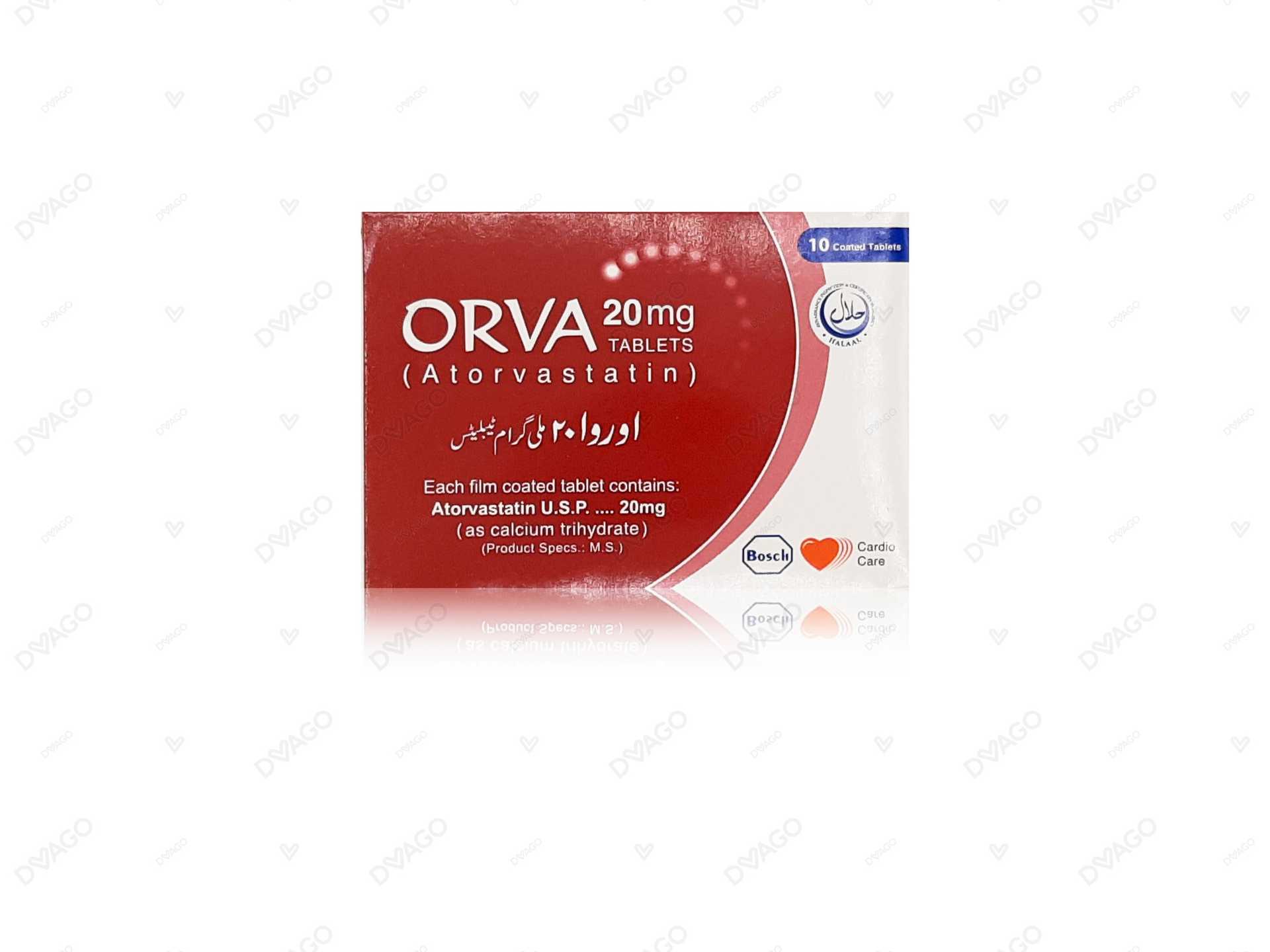 orva tablets 20mg