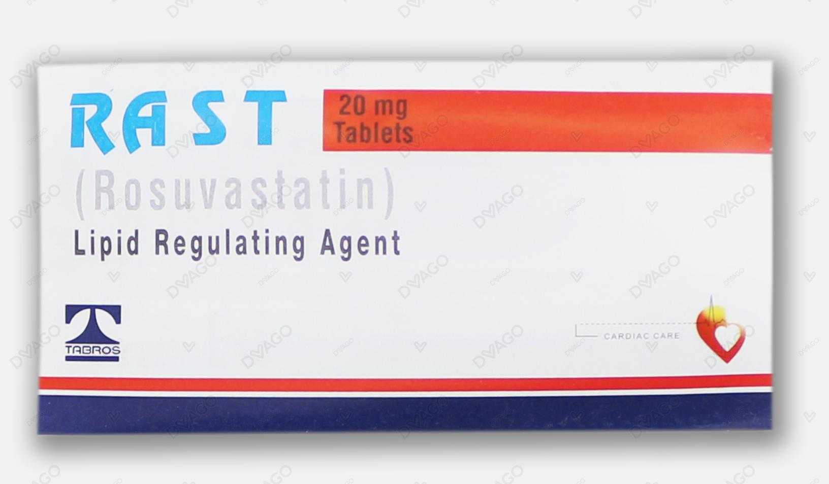 rast tablets 20mg