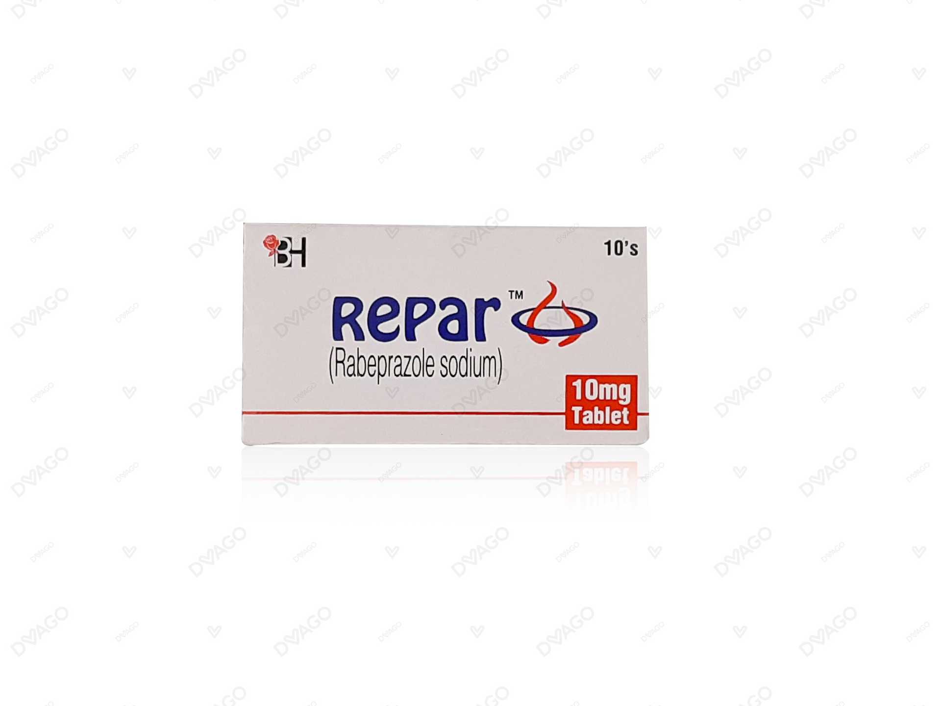 repar  10 mg 10 tablets
