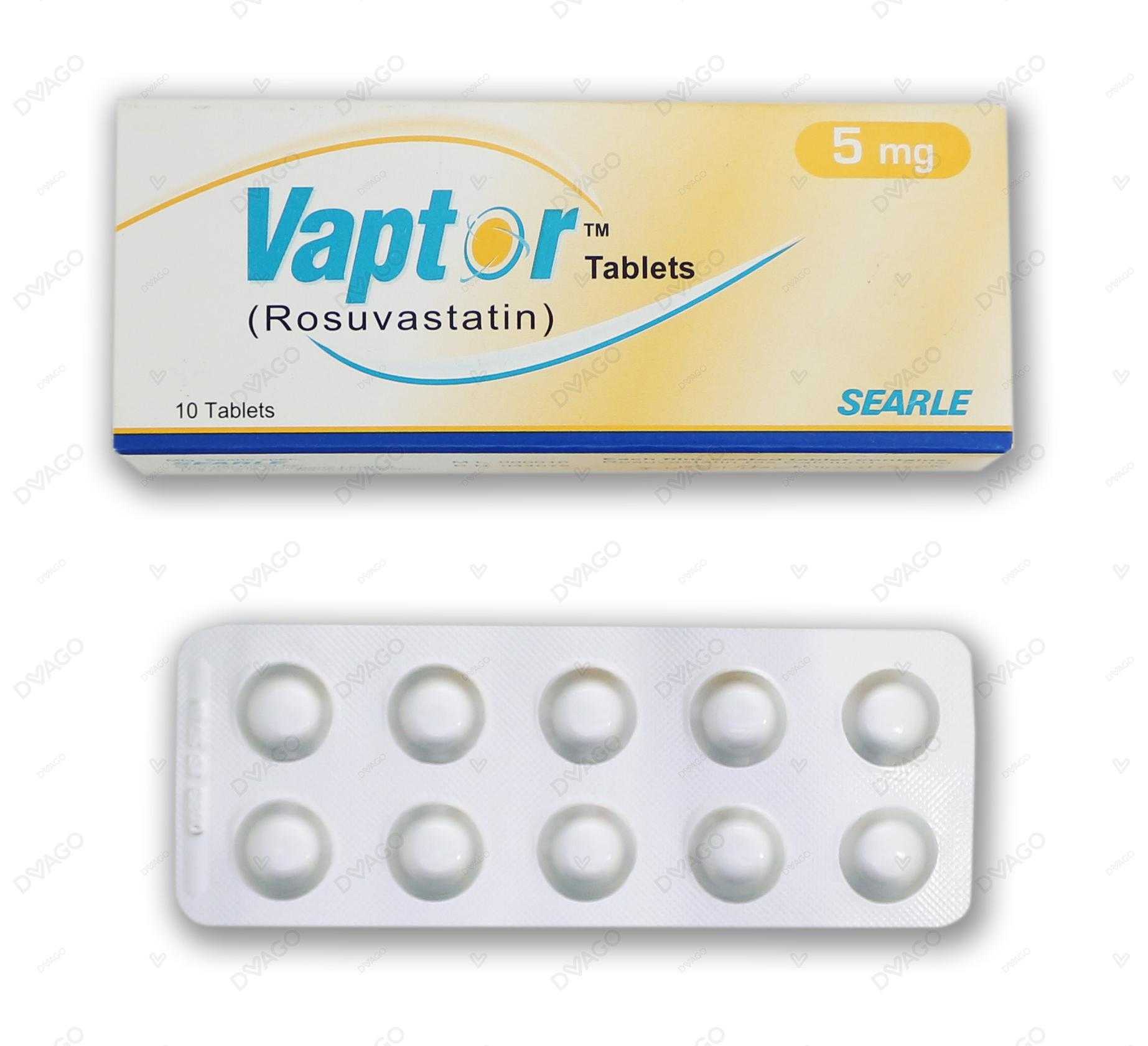 vaptor tablets 5mg