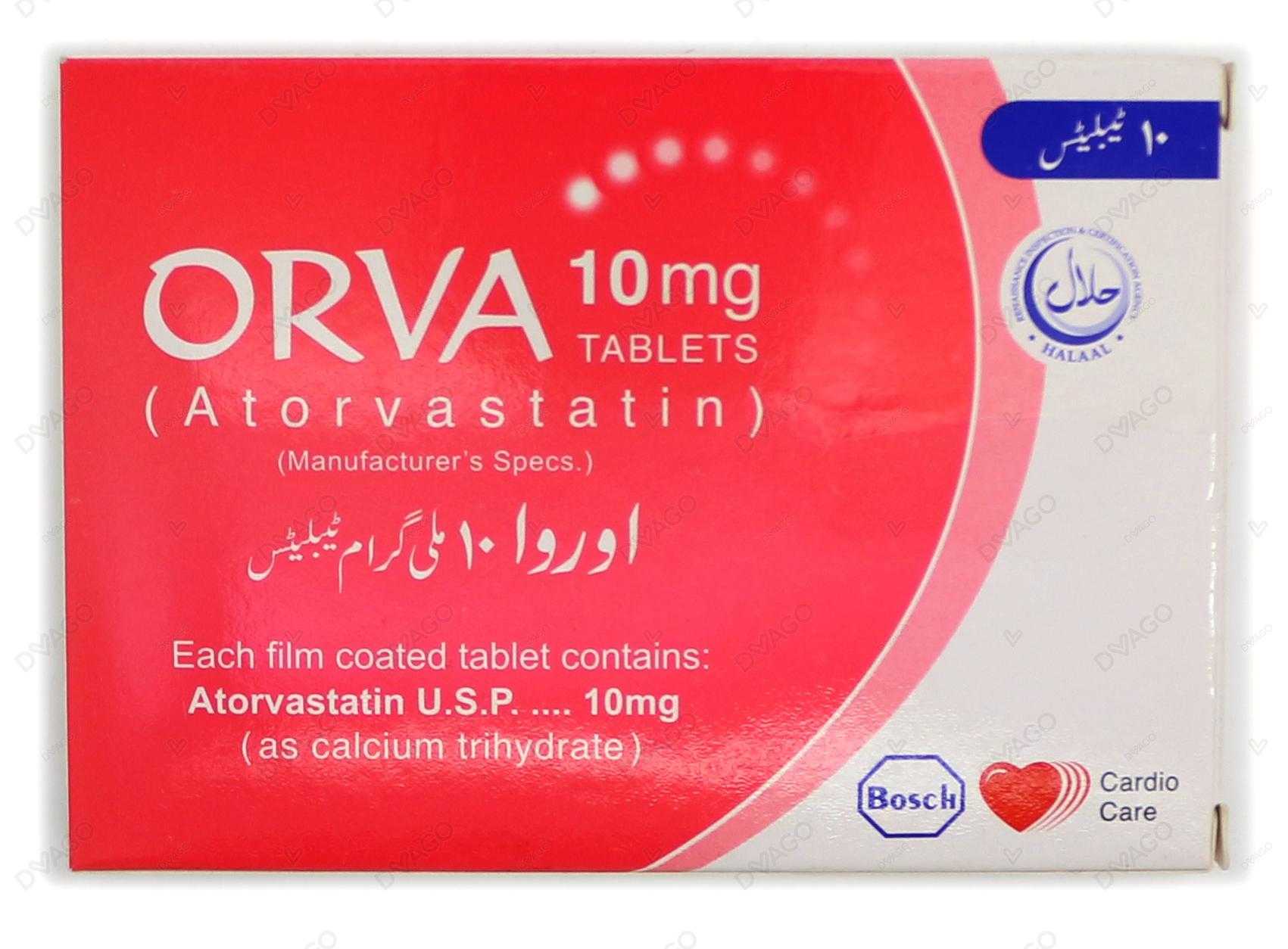 orva tablets 10mg