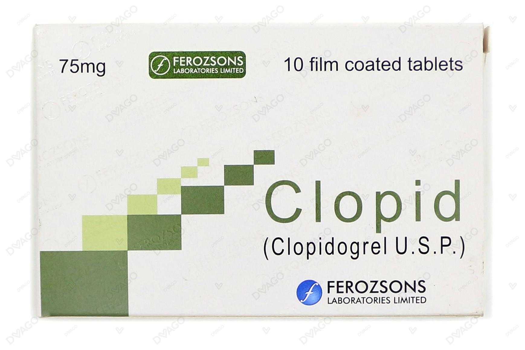 clopid tablets 75mg