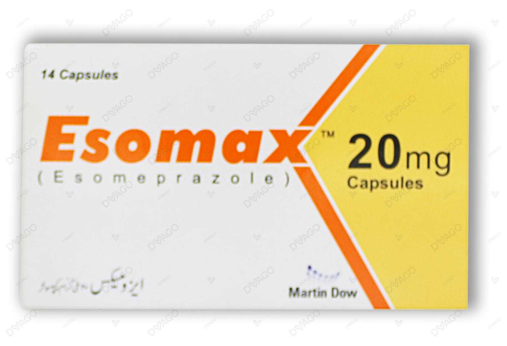 esomax capsules 20mg