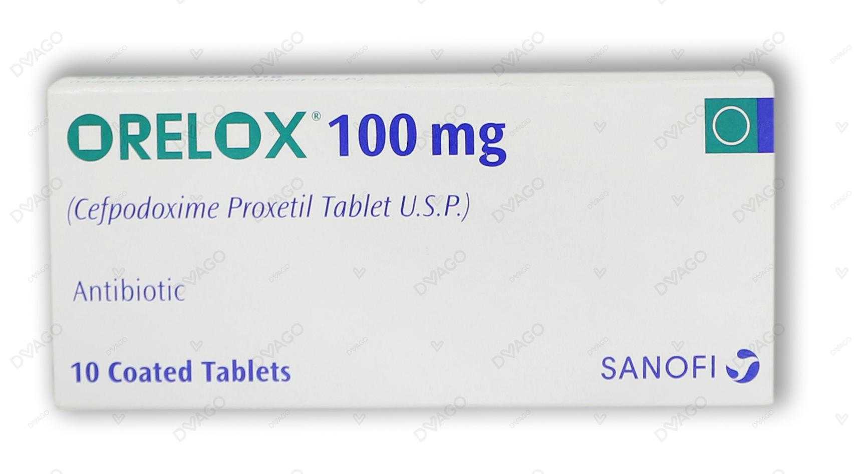 orelox tablets 100mg