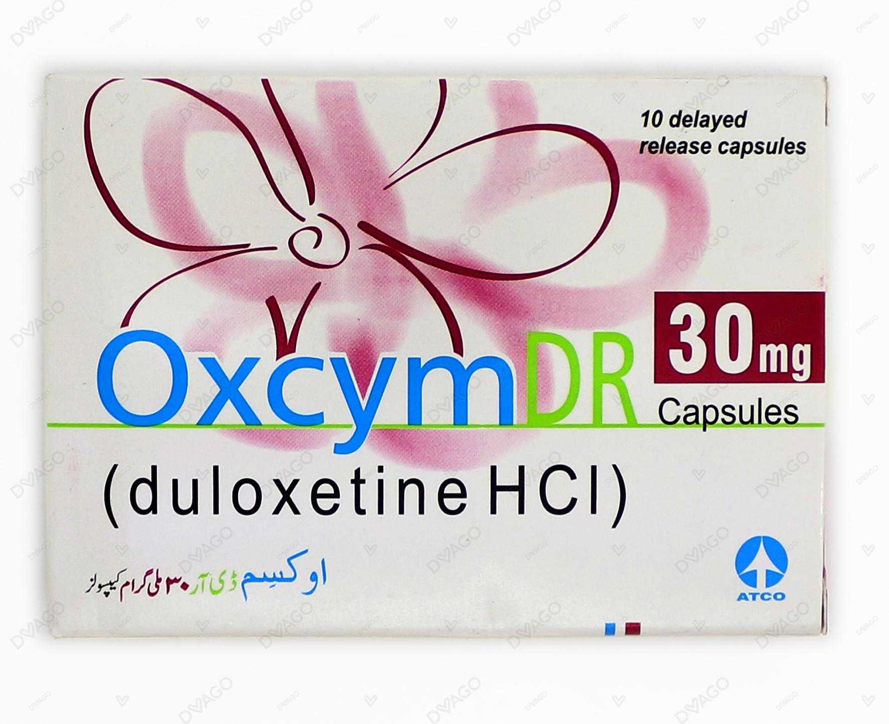 oxcym dr capsules 30mg