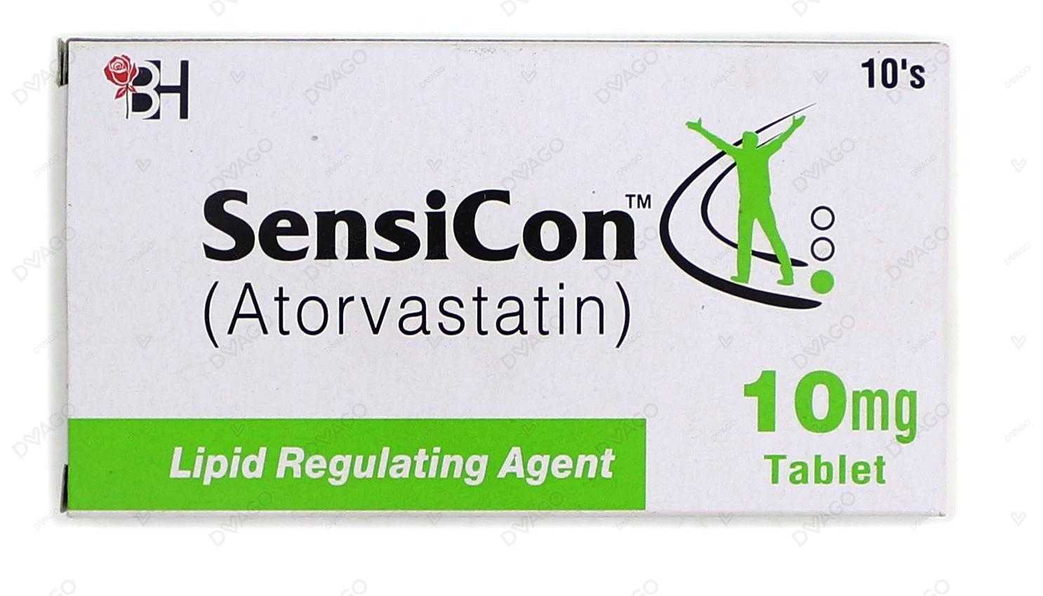 sensicon tablets 10mg