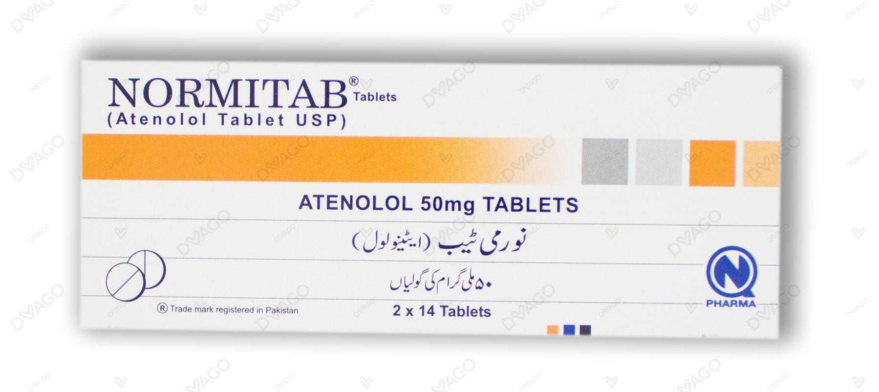 normitab tablets 50mg