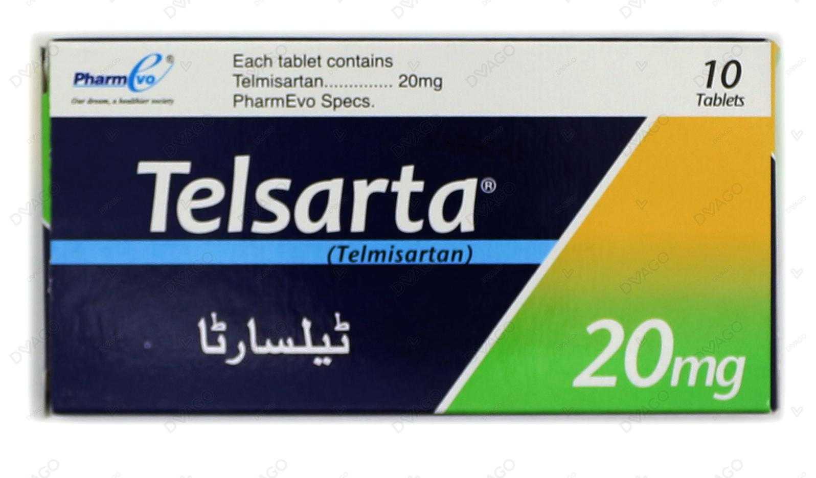 telsarta tablets 20mg