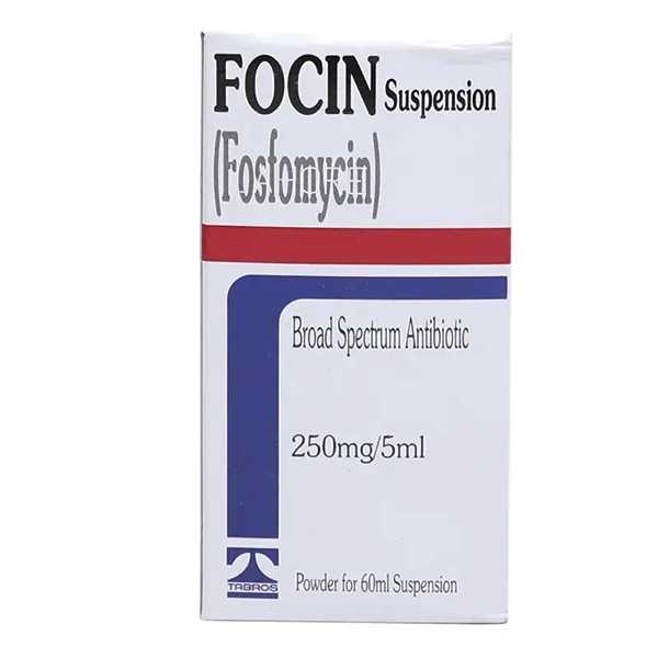 focin 60ml suspension 250mg/5ml