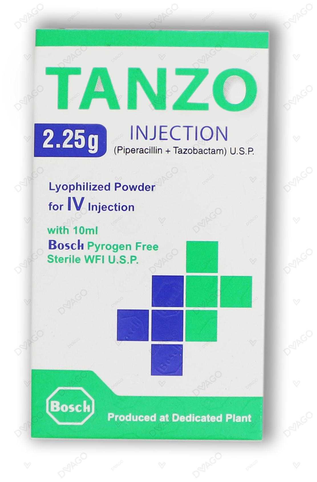 tanzo iv injection 2.25g