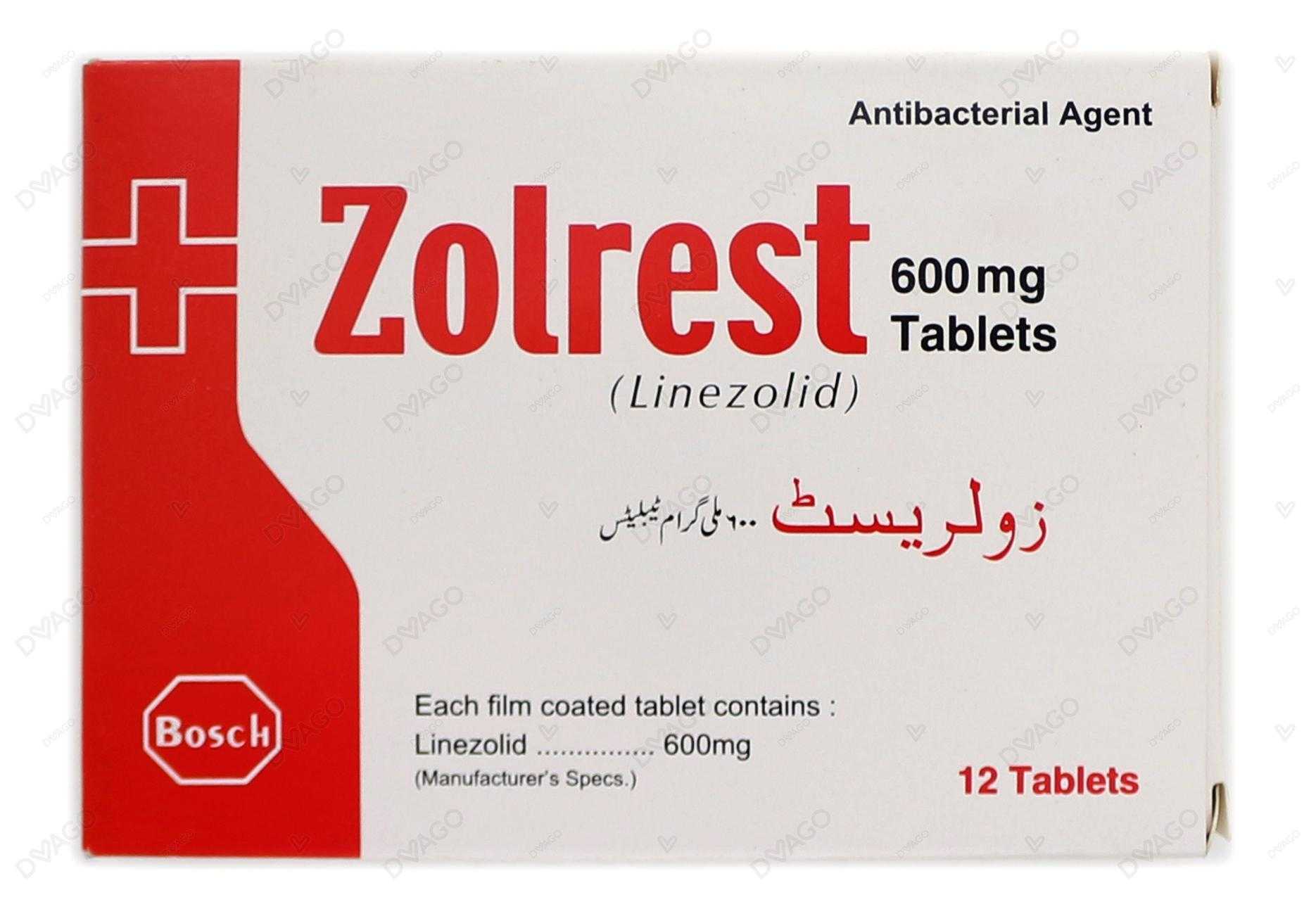 zolrest tablets 600mg