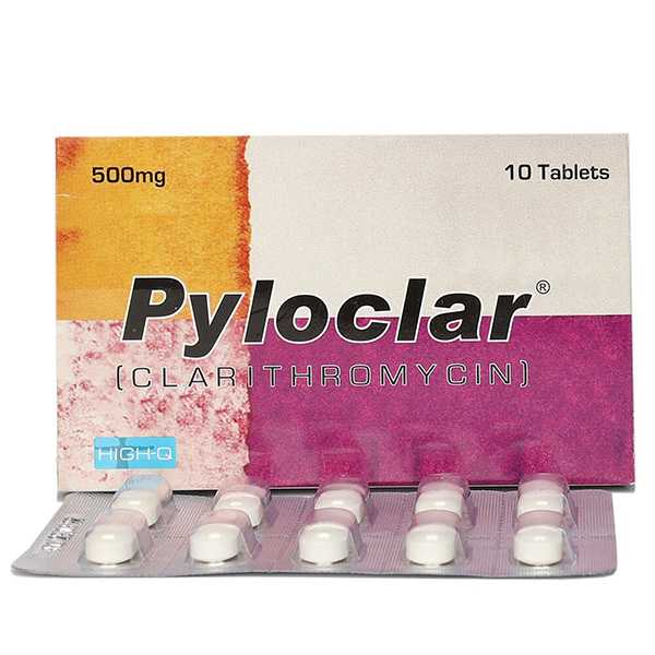 pyloclar tablets 500mg