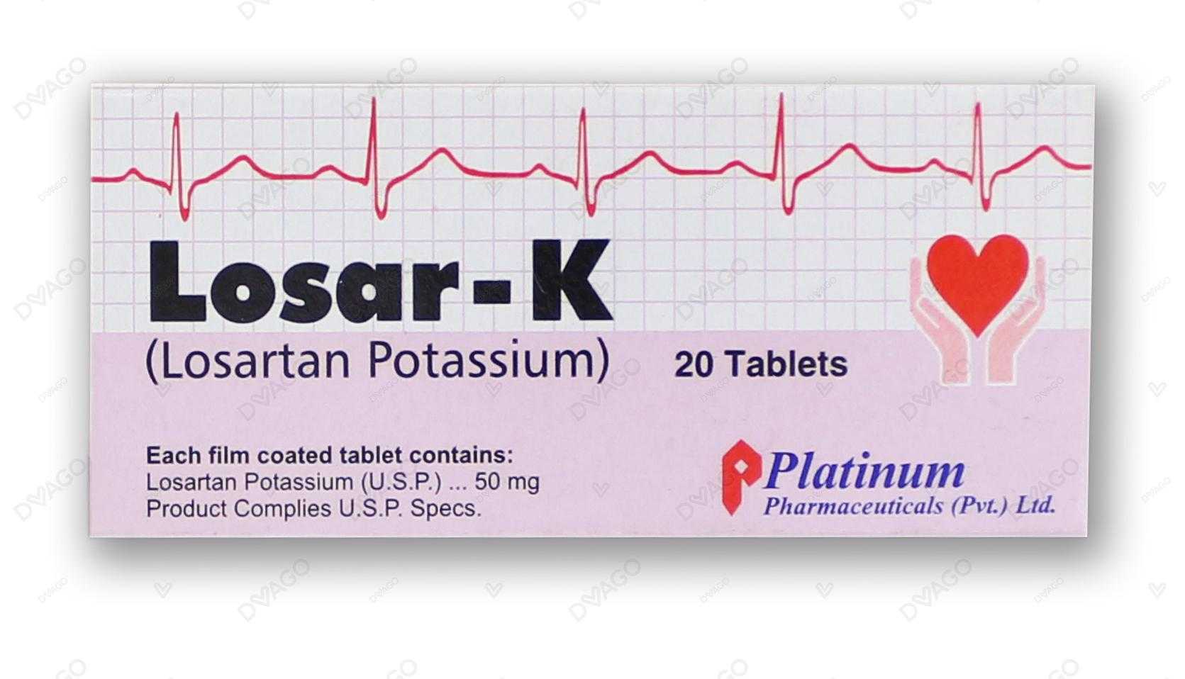 losar -k tablets 50mg