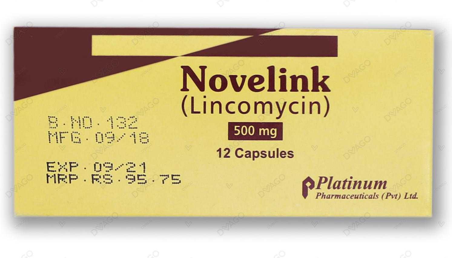 novelink capsules 500mg