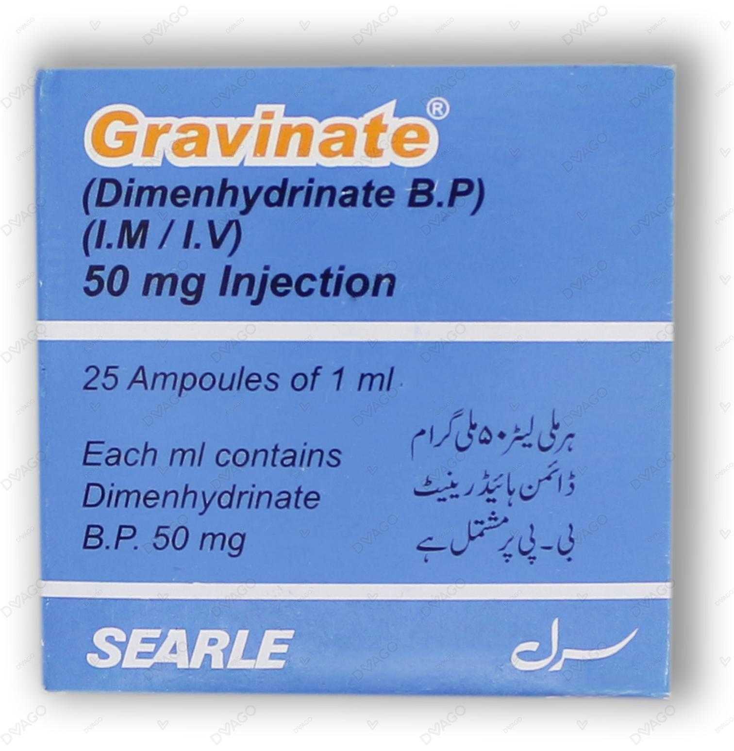 gravinate injection 50mg