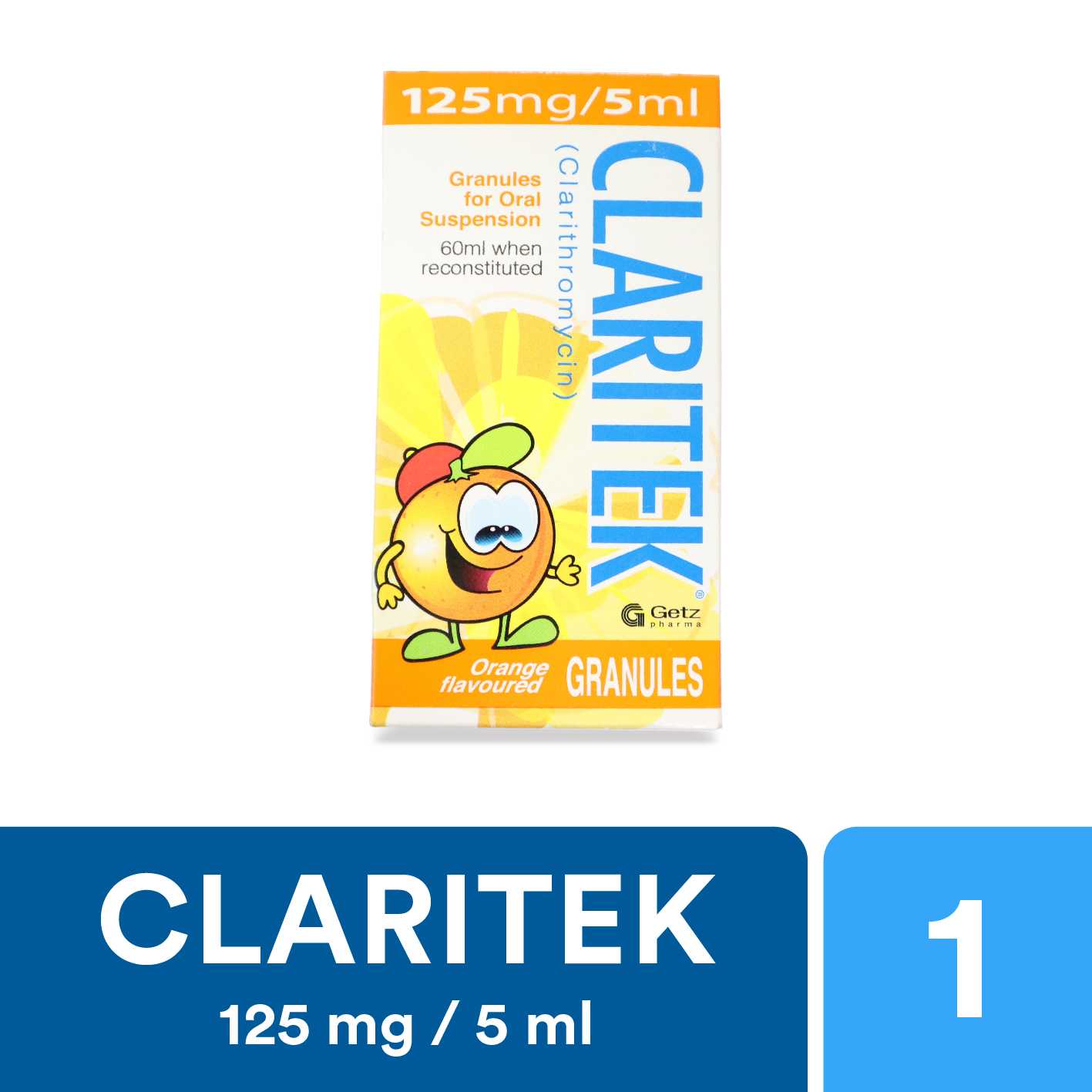 claritek 25ml oral drops 125mg/5ml