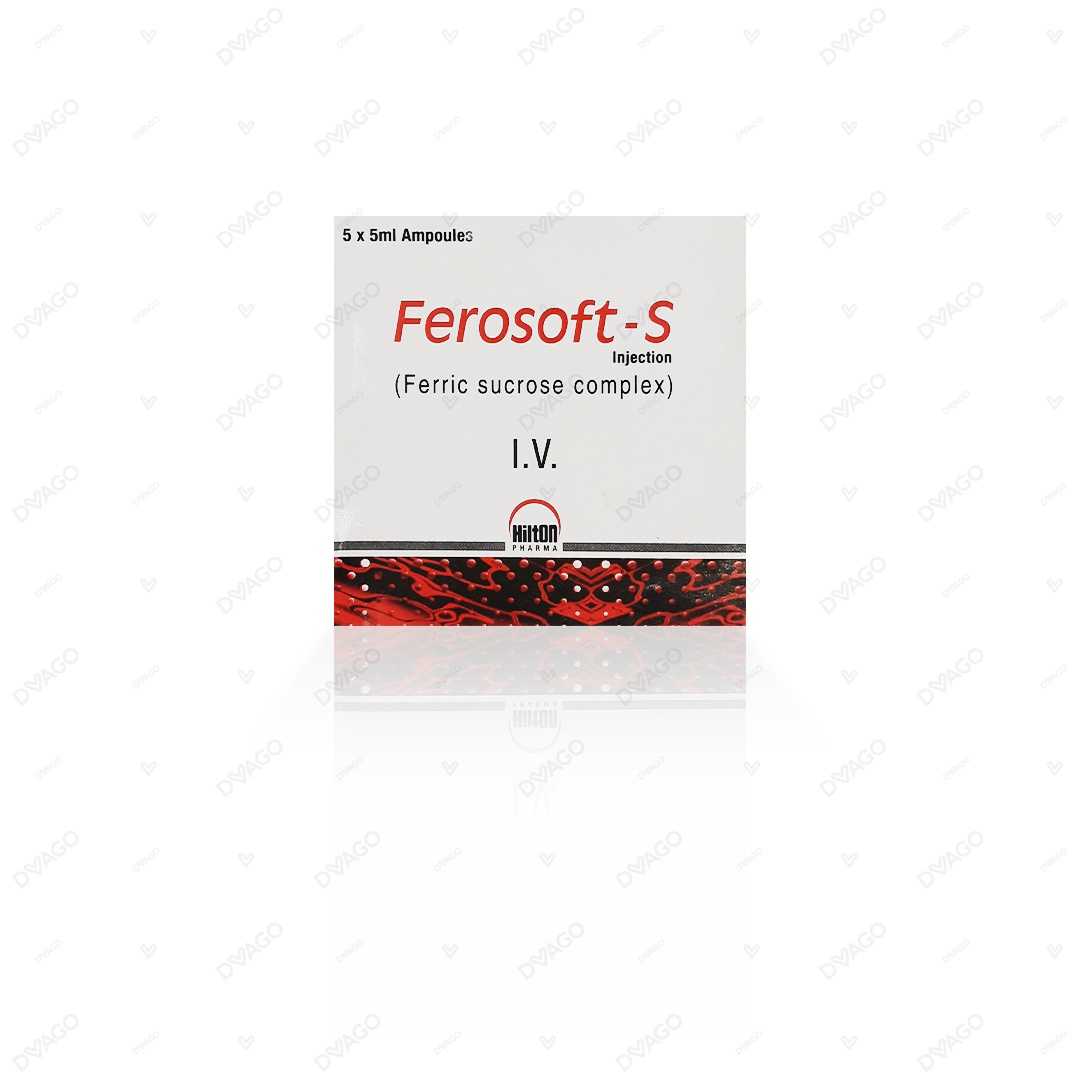 ferosoft -s injection 5 ampx5 ml