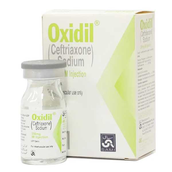 oxidil injection 250mg i.m