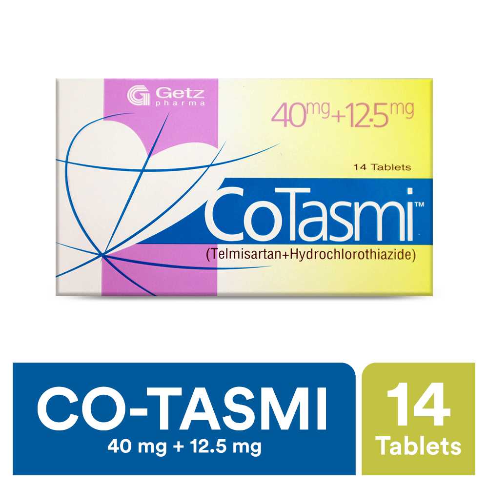 co-tasmi tablets 40/12.5mg