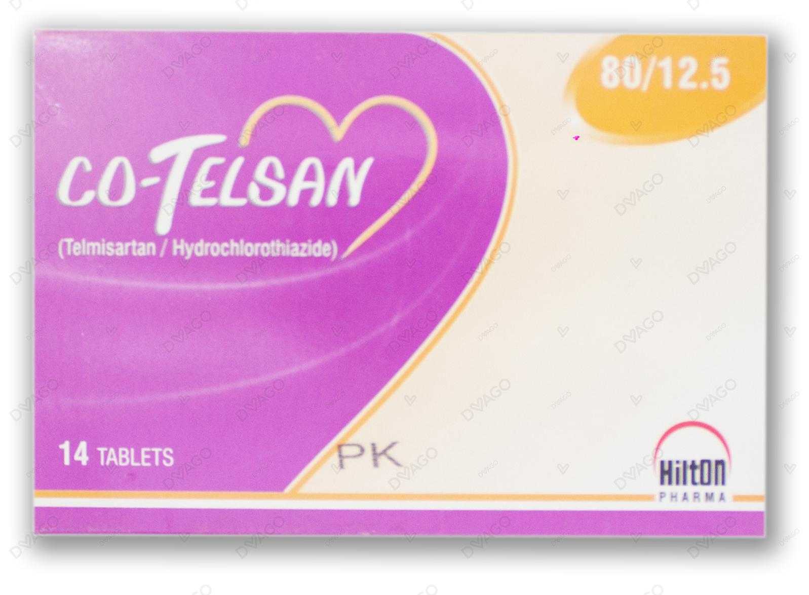 co-telsan tablets 80/12.5mg