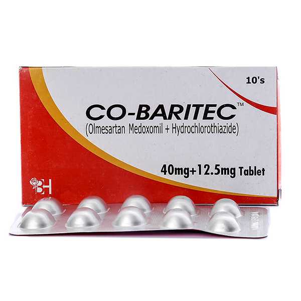 co-baritec tablets 40/12.5mg