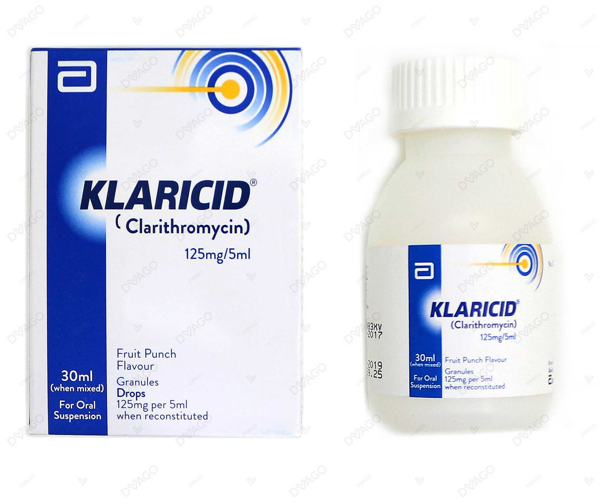 klaricid 30ml suspension 125mg/5ml