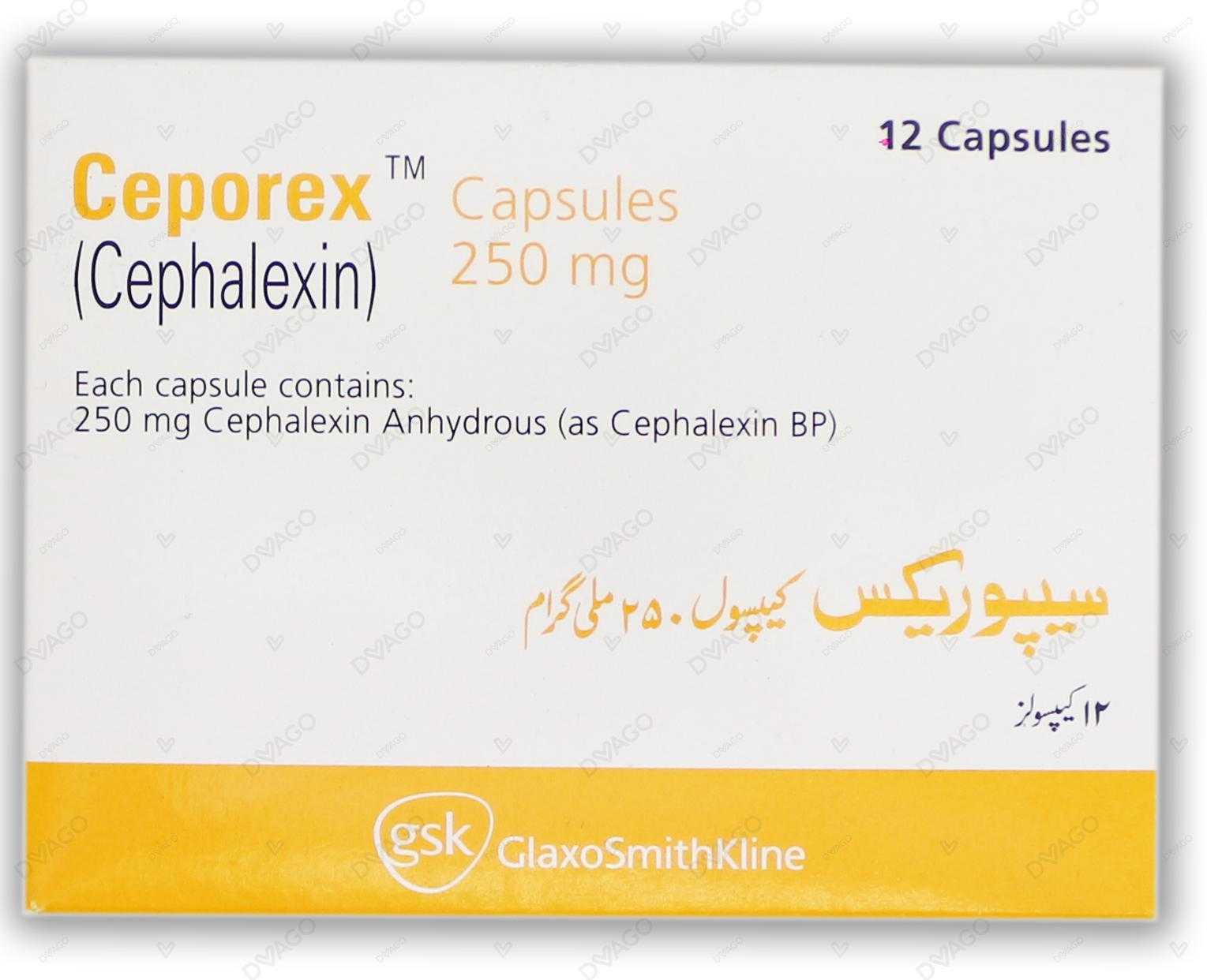 ceporex capsules 250mg