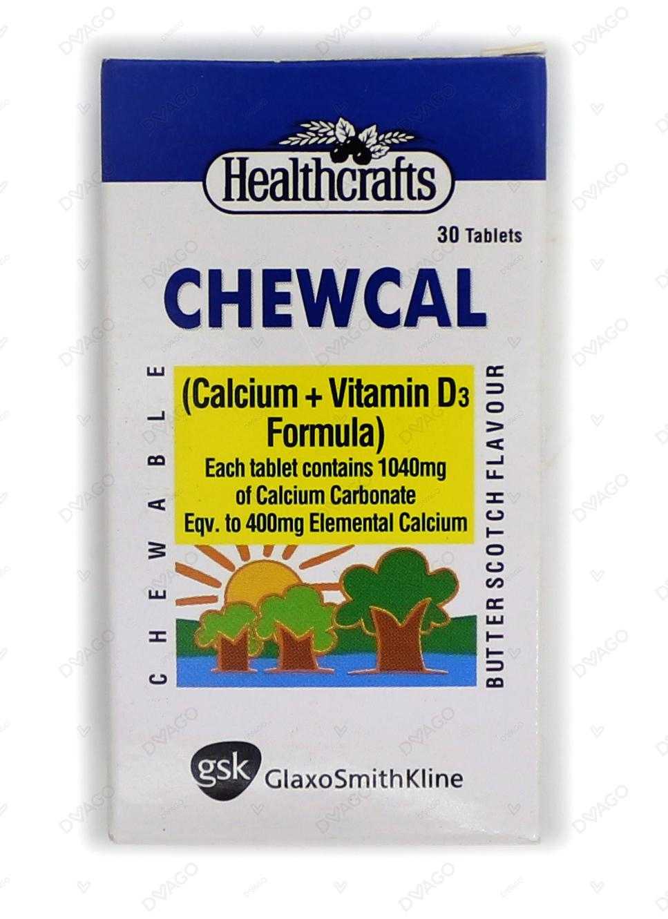 chewcal tablets 30s