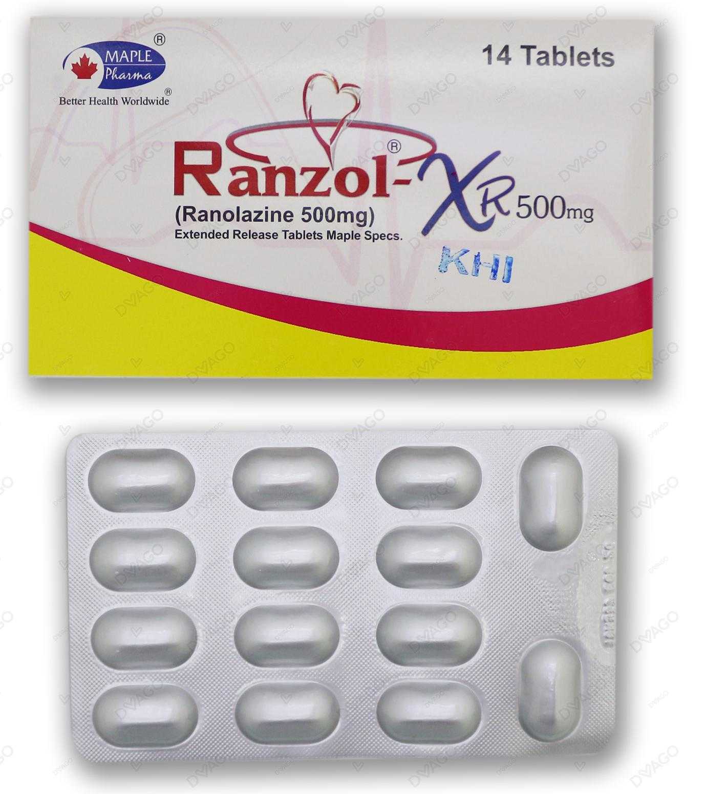 ranzol-xr tablets 500 mg