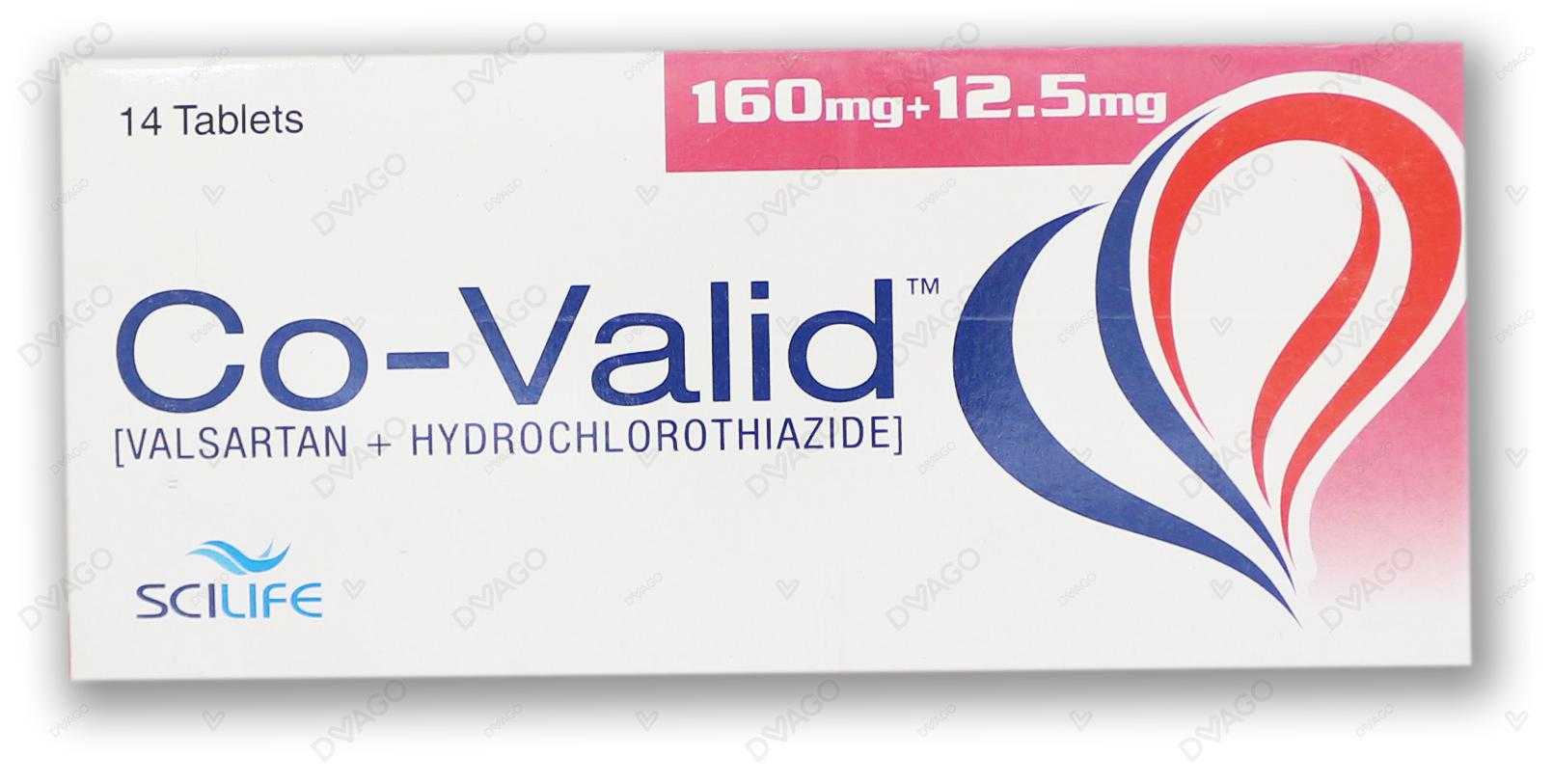 co-valid tablets 160/12.5 mg