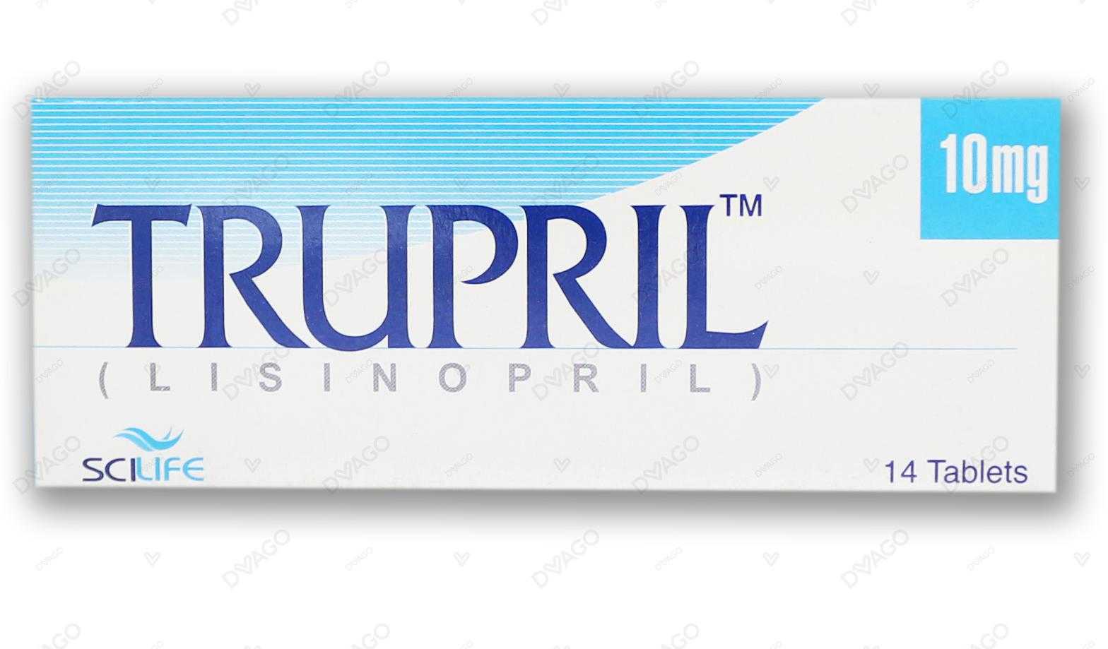 trupril tablets 10 mg