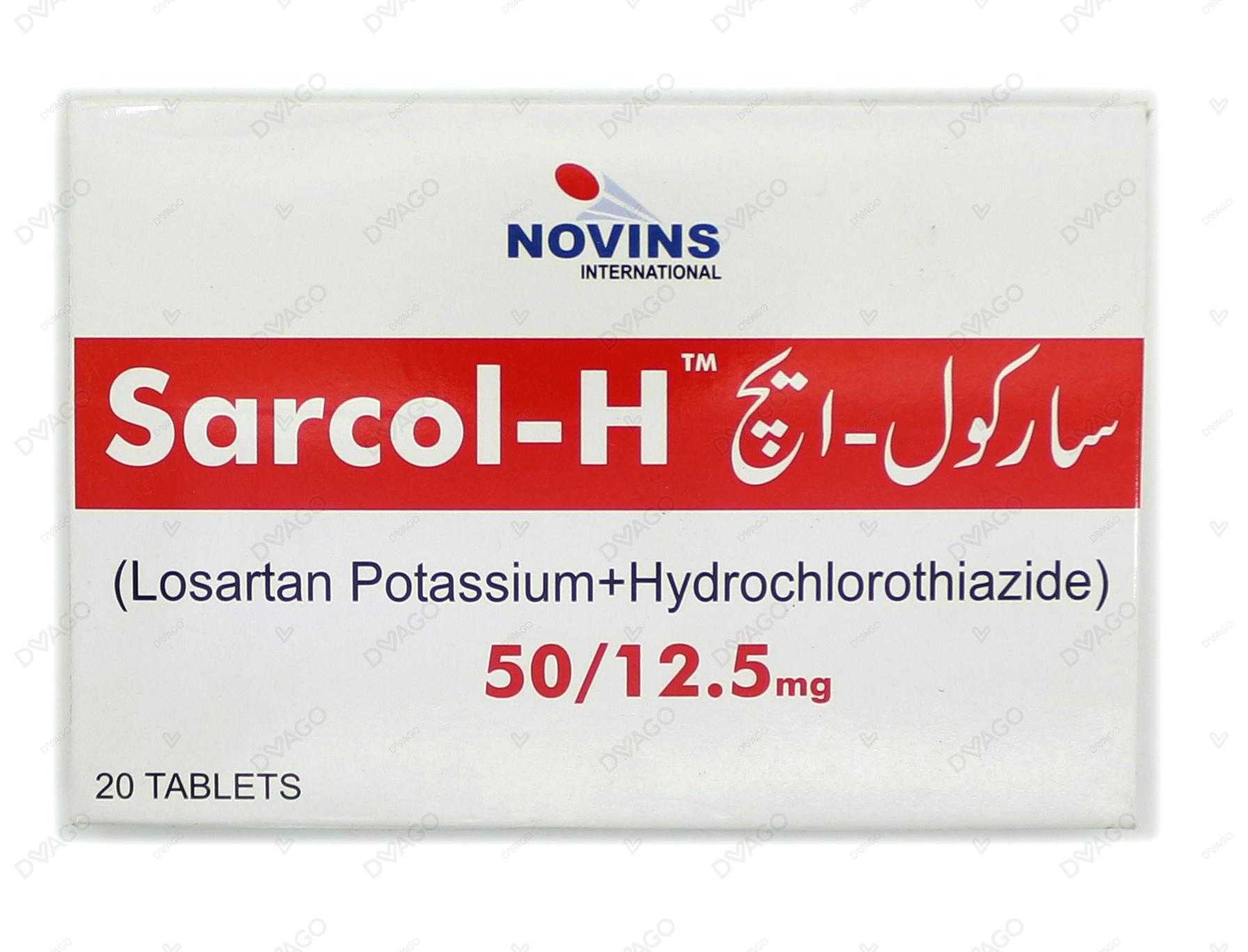 sarcol - h 50/12.5 tablets 50/12.5 mg