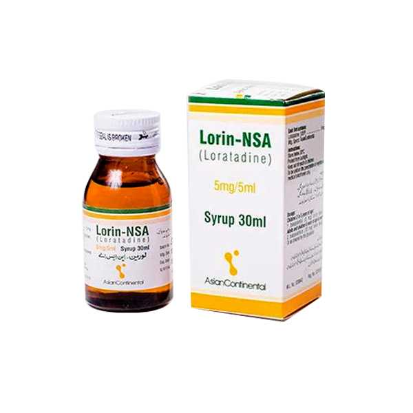 lorin nsa 5 mg per 5ml 30 ml syrup