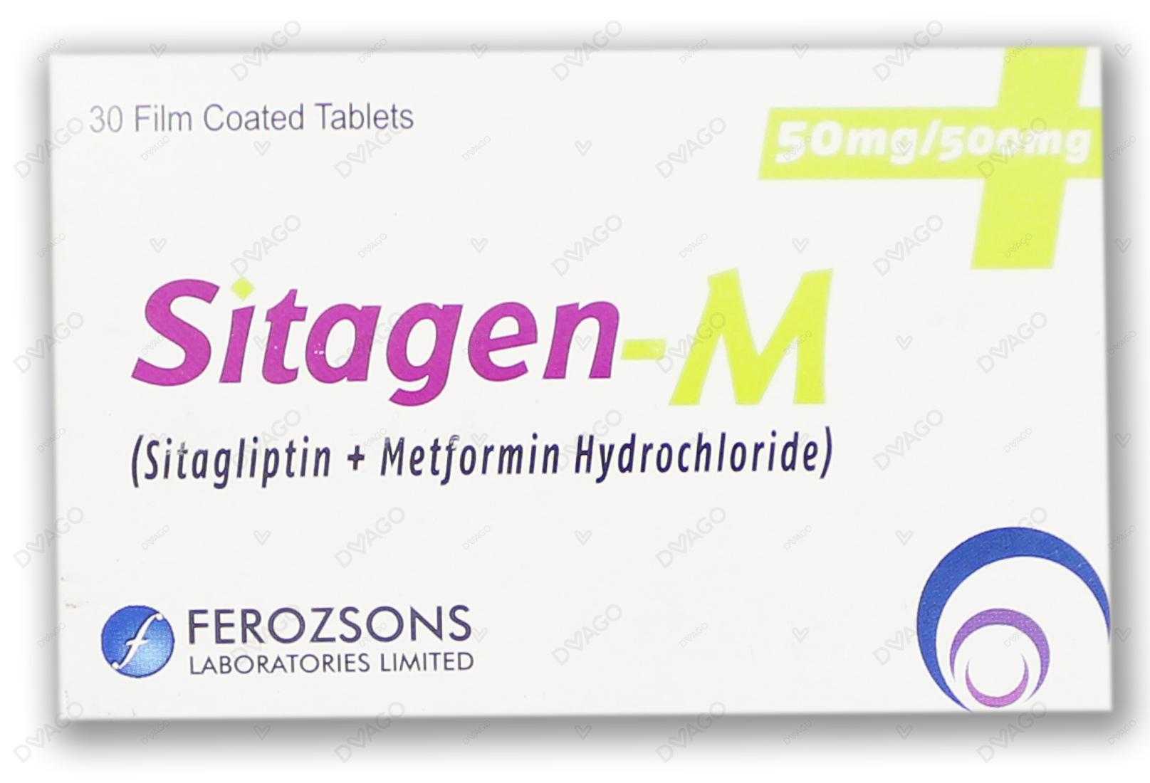 sitagen-m tablets 50/500 mg