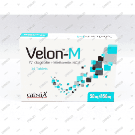 velon-m tablets 50/850 mg