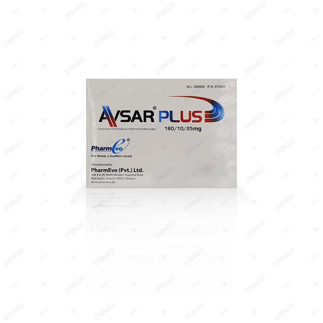 avsar plus tablets 160/10mg/25mg