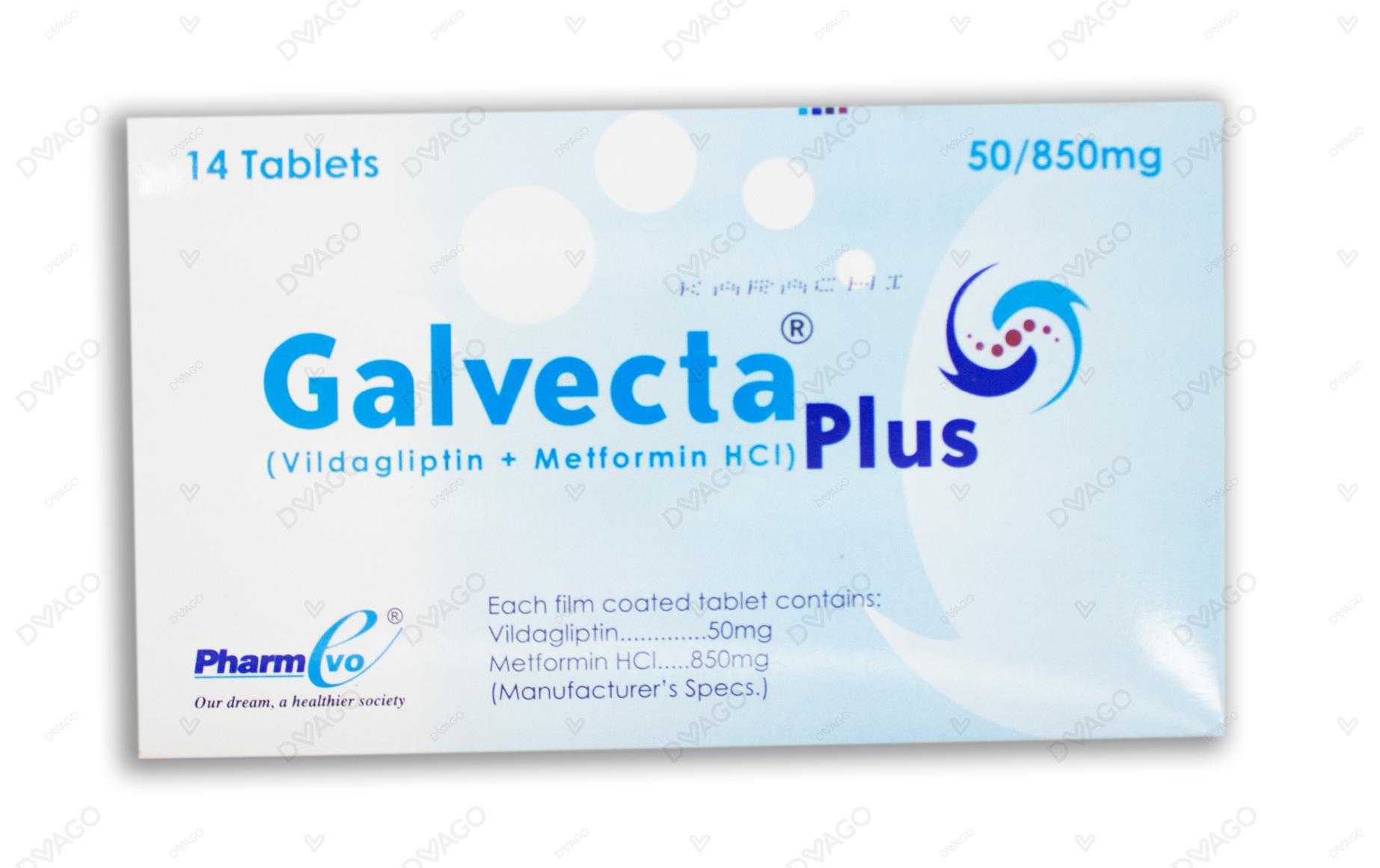 galvecta plus tablets 50mg/850mg