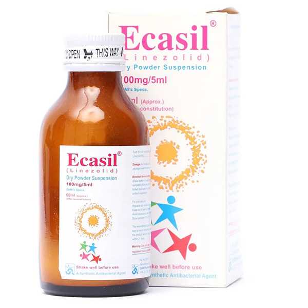 ecasil 100 mg/5ml susp