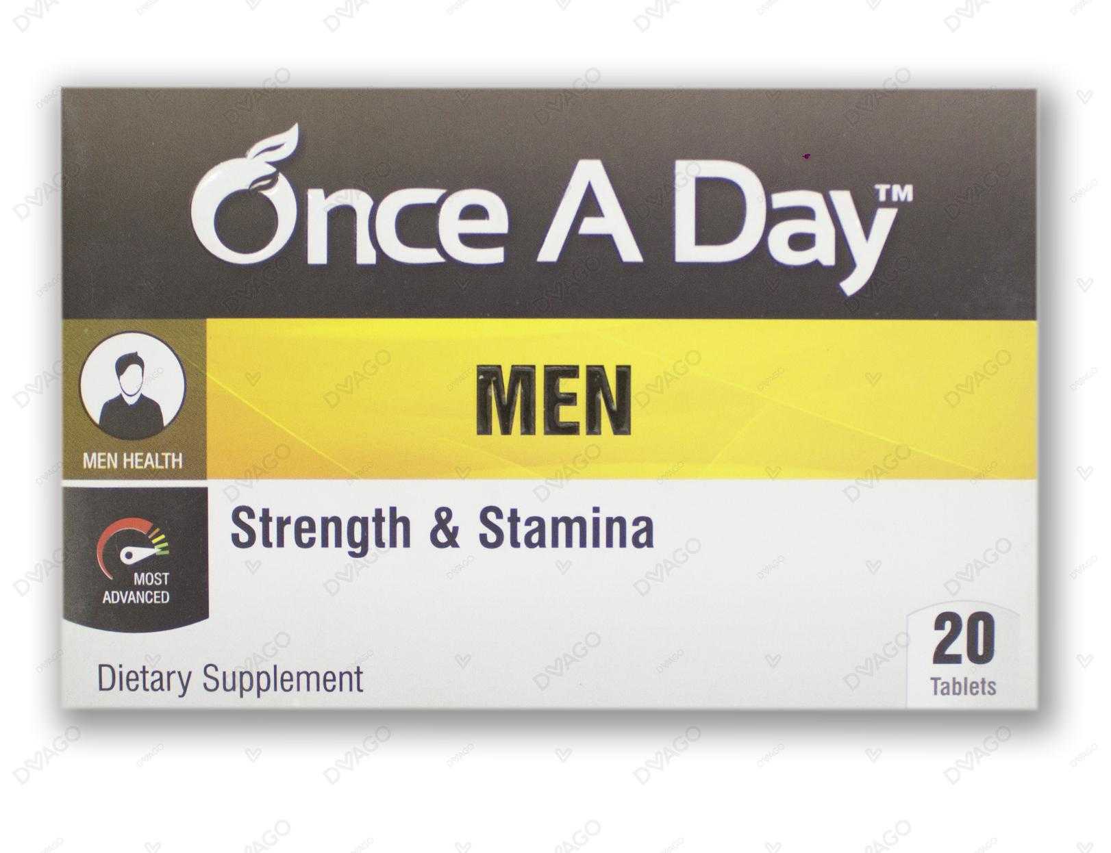 once a day men tablets