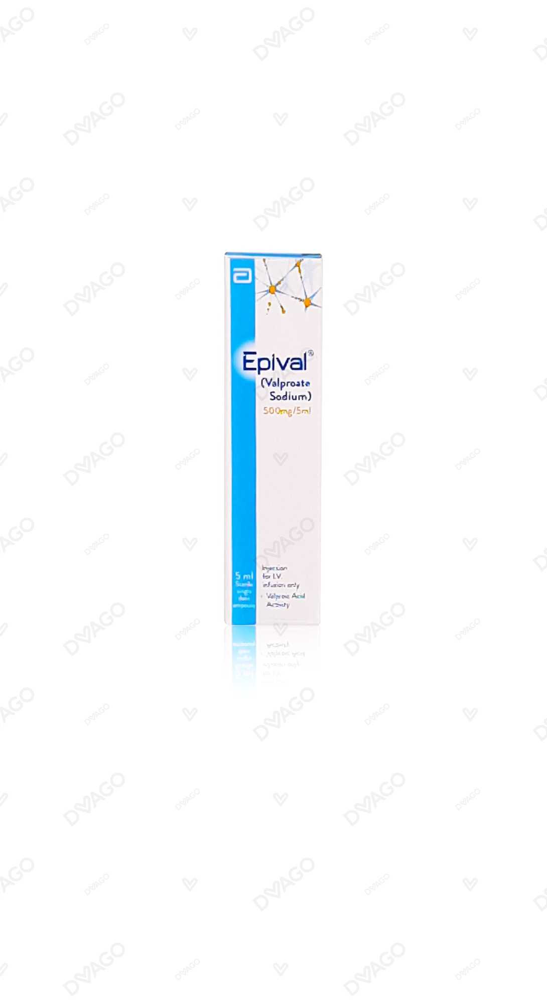epival iv injection 500mg/5ml