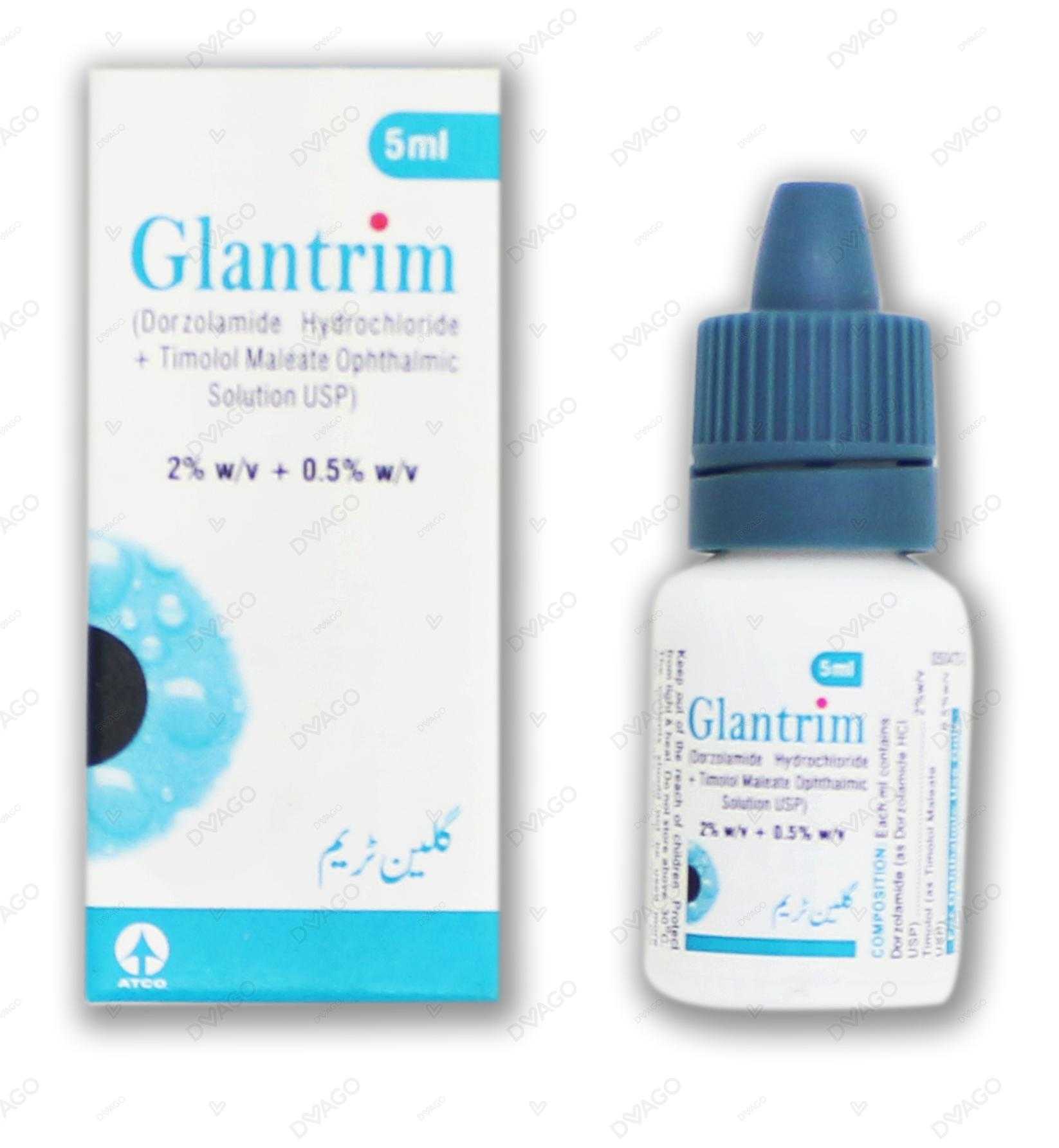 glantrim eye drops 5ml