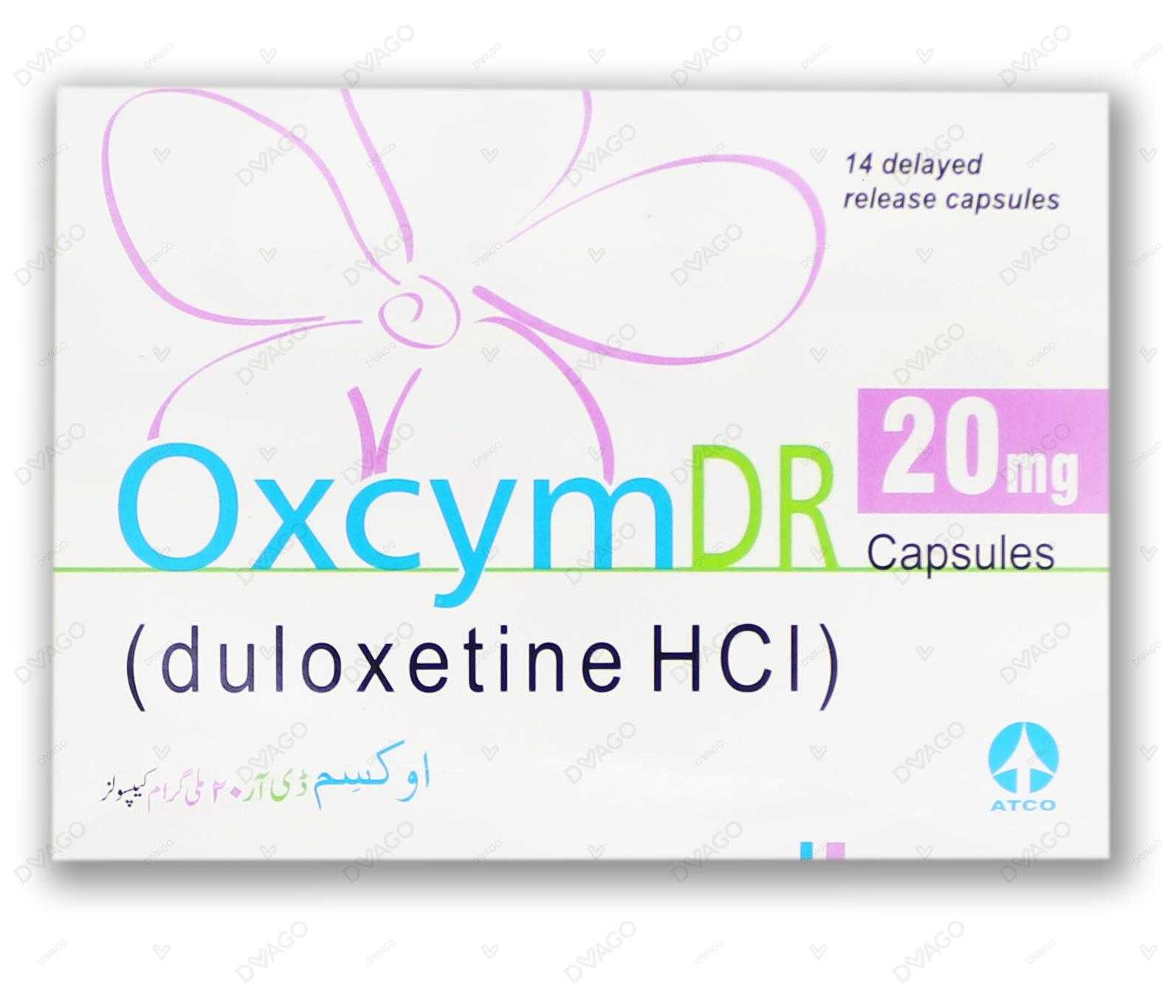 oxcym dr capsules 20mg