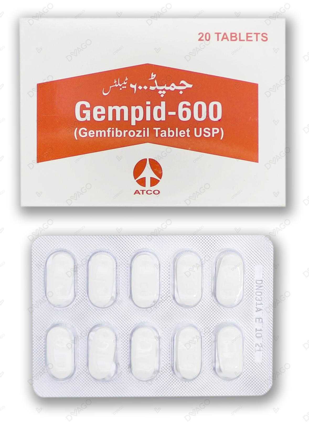 gempid tablets 600mg