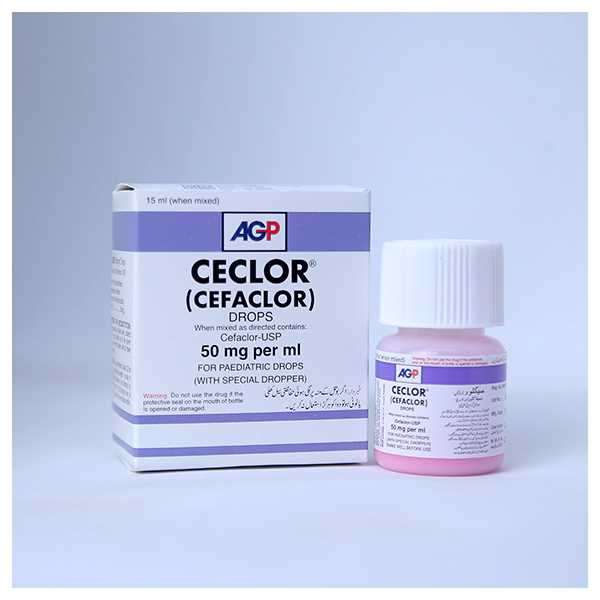 ceclor 15ml drops 50mg/ml