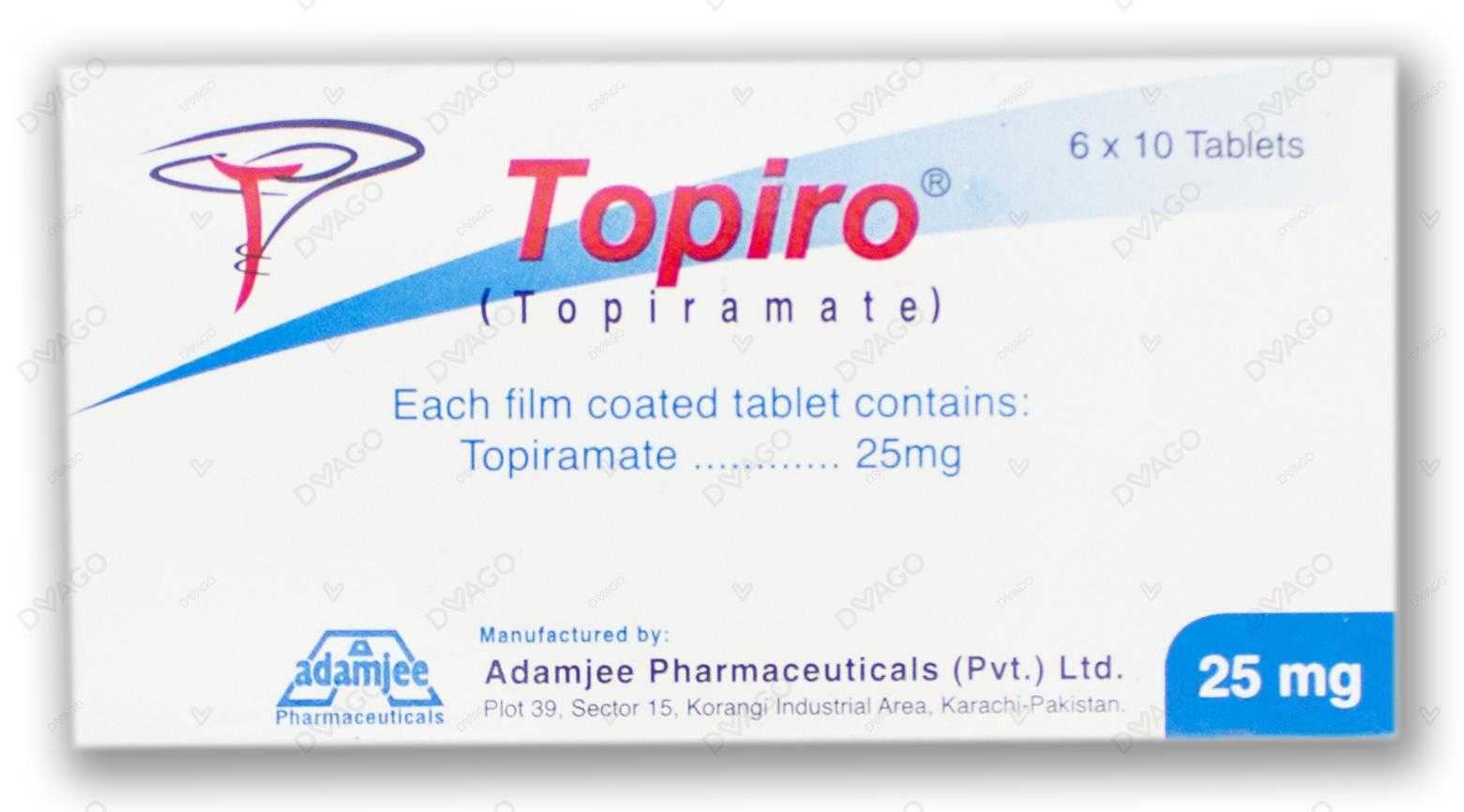 topiro tablets 25mg