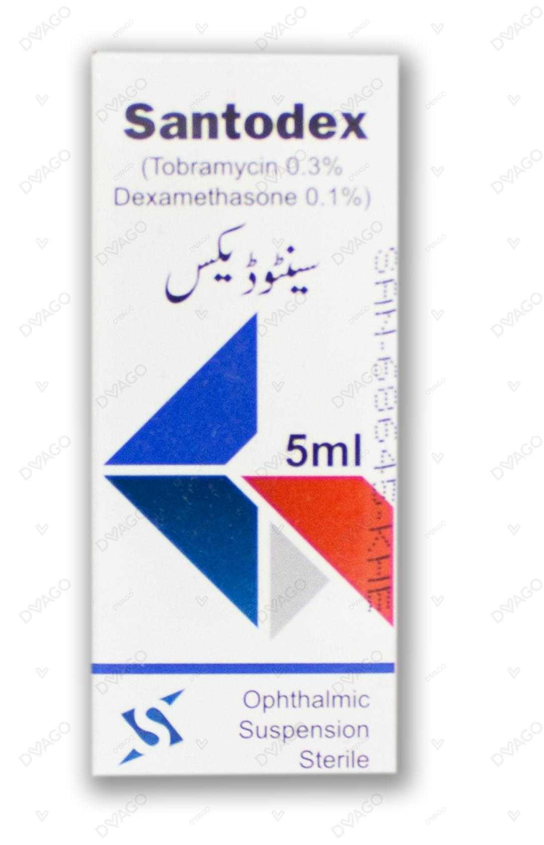 santodex eye drops 5ml