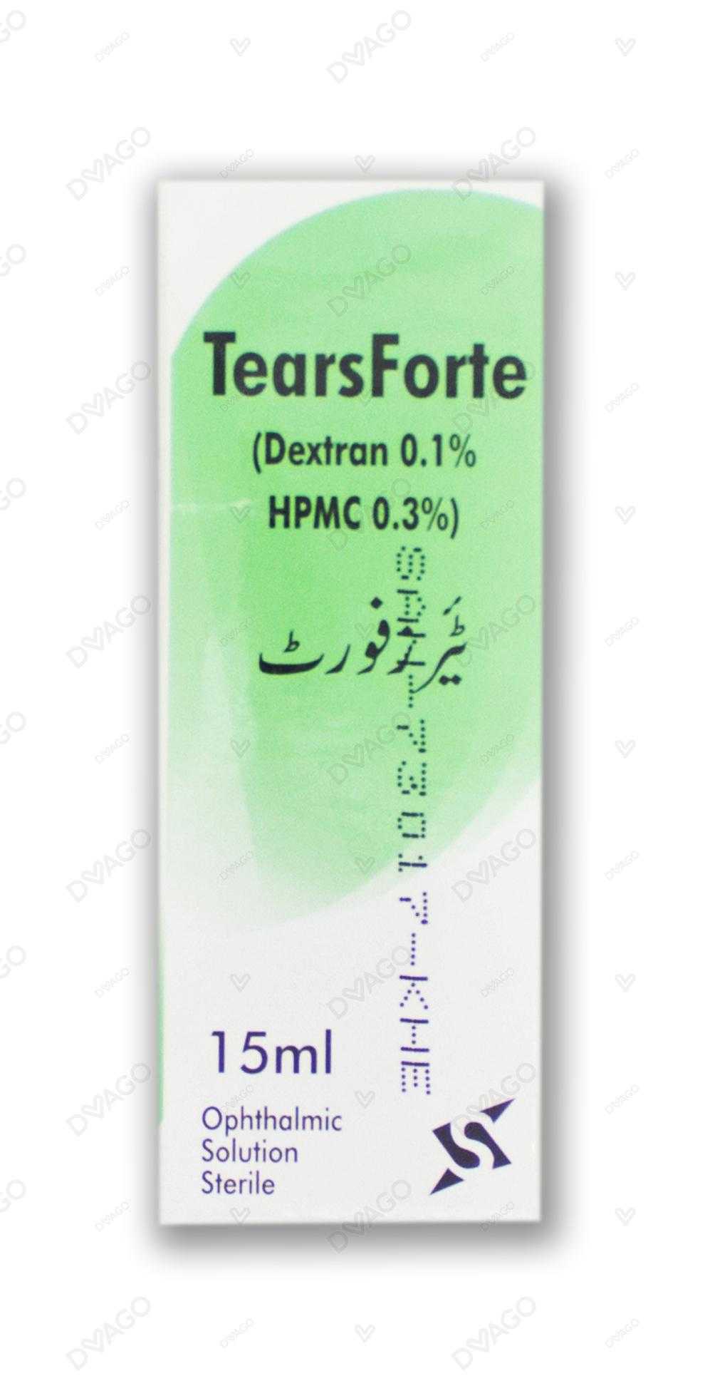 tears forte eye drops 15ml