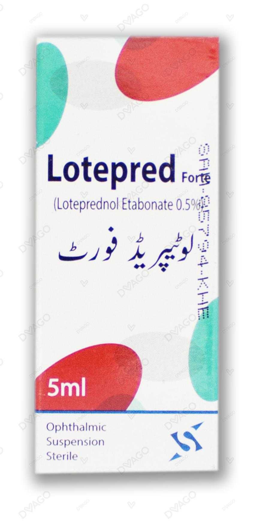 lotepred forte eye drops 5ml